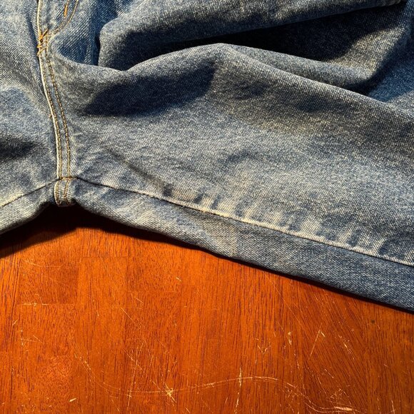 Vintage Bill‎ Blass High Waist Jeans Womens 32x26 Pleated Petite Tapered Mom - Picture 7 of 12